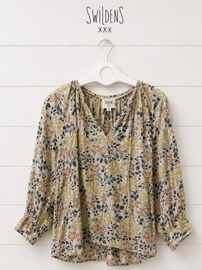 SWILDENS  – Floral Blouse Size 40